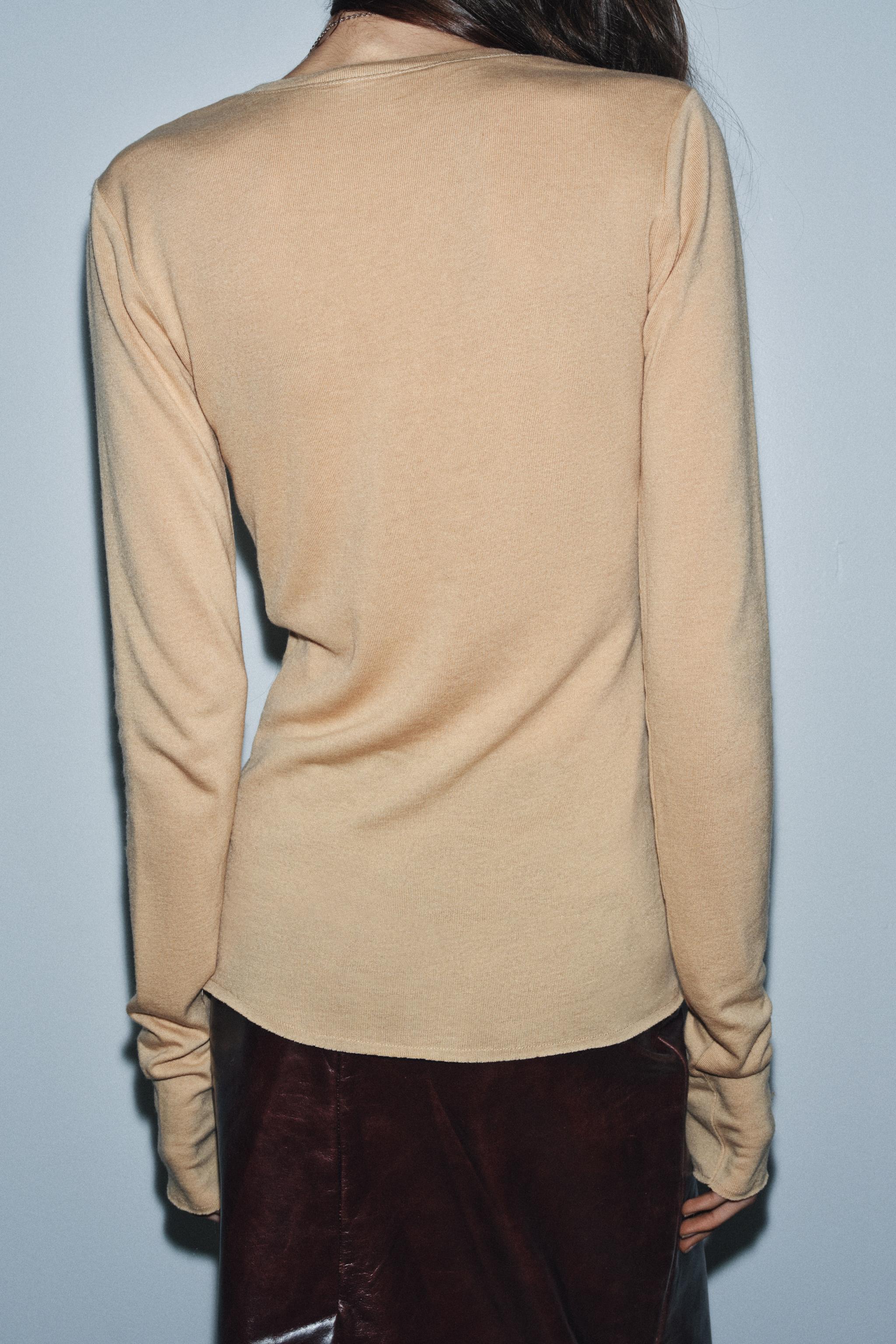 LYOCELL-WOOL T-SHIRT